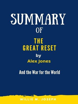 cover image of Summary of the Great Reset by Alex Jones